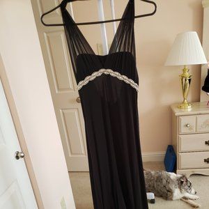 Black formal gown